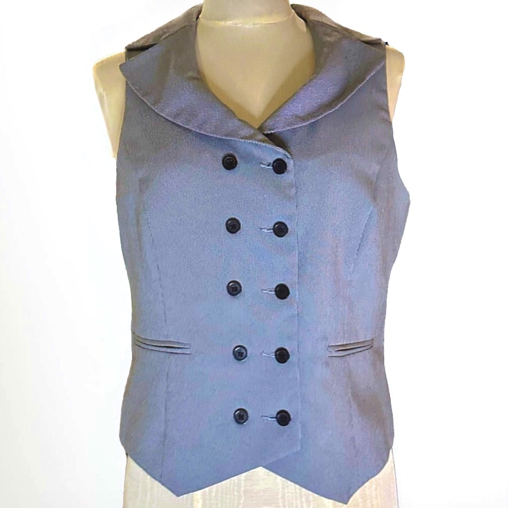 VTG 90’s Chic Double Button Vest by Sweet Suits Size Medium
